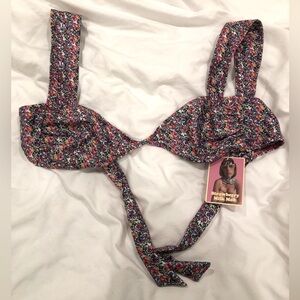 Strawberry Milk Mob Primrose Bikini Top